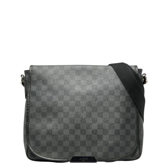 Louis Vuitton Damier Graphite Daniel MM Crossbody Bag N58029 - Picture 1 of 13